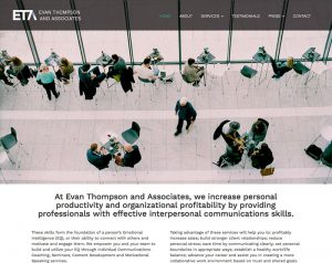 Evan Thompson and Associates website